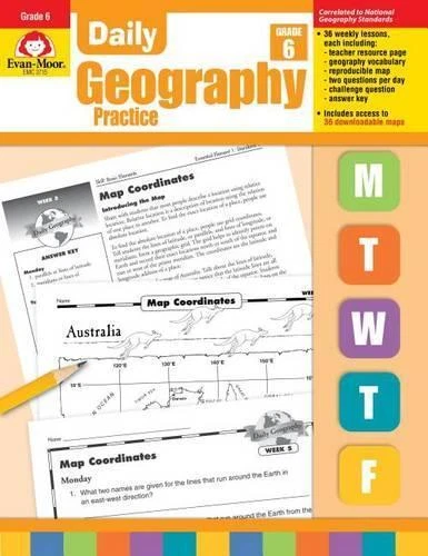 DAILY GEOGRAPHY PRACTICE (Poche) Daily Geography Practice EUR 33,91 - PicClick FR