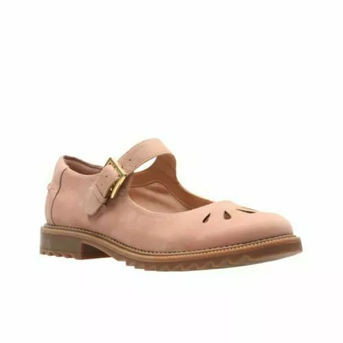 NEW CLARKS GRIFFIN Marni Ladies Dusty Pink Leather Mary Jane Shoes UK 6 D 36.99 PicClick UK