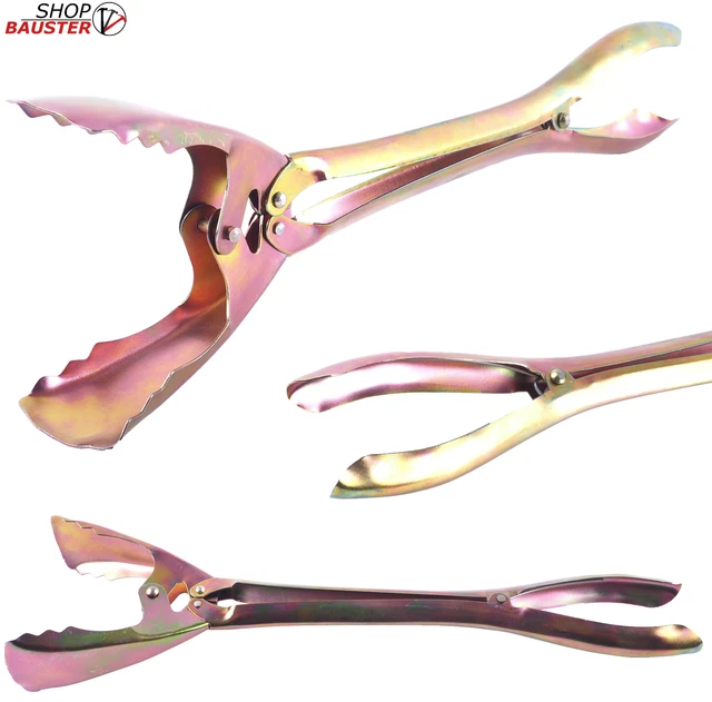 Pinza Per Barbecue In Acciaio Inox - Pinza Per Bistecche, Hamburger, Pesce (26cm) - Foto 3