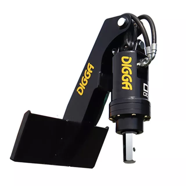 Digga Skid Steer Auger Drive for ASV-Terex Mini Loader,RT07,RT20,RT40 w 12 Bit