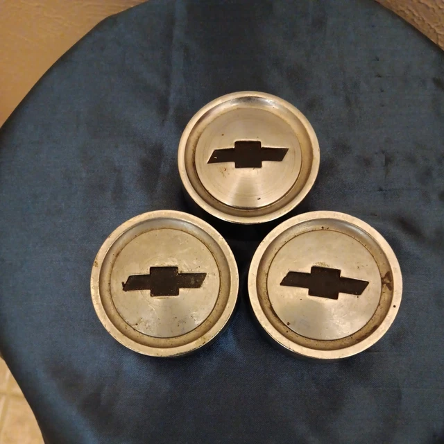 OEM Chrome Wheel Hub Center Cap With Bowtie Logo – Fits 2014-2019 Chevy Silverado