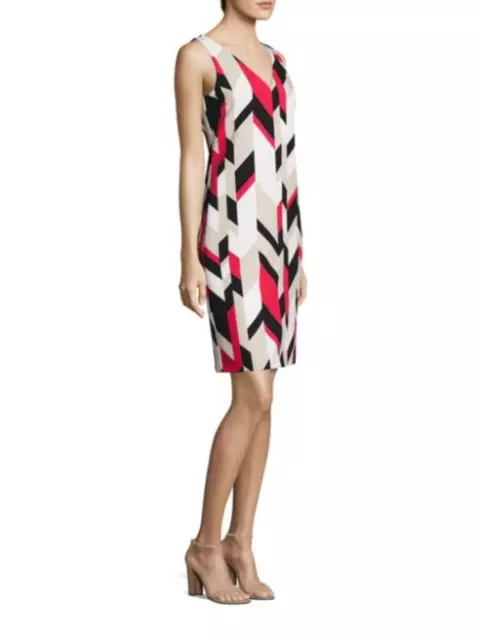 $595 NWT Hugo Boss Dephani Sleeveless Sheath Dress sz 2 3