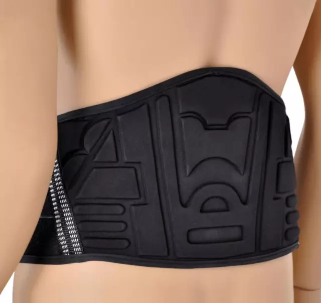 Motorrad Nierengurt Rückenprotektor Schutz Unisex Kidney Belt schwarz S - 5XL