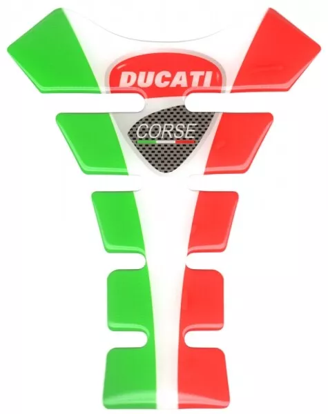 Adhesivo Cojín Del Tanque Protector de Depósito Tricolor para Ducati 400 600 620