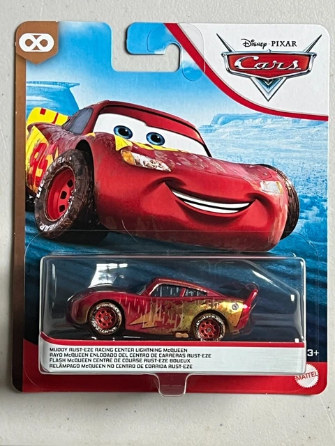 Disney Pixar Cars Muddy Rust-eze Racing Center Lightning McQueen Thunder Hollow