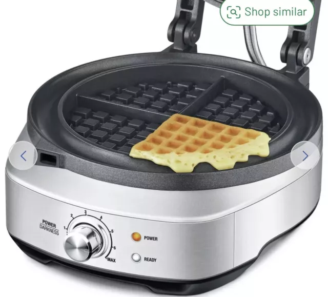 Sage BWM520BSS The No Mess Waffle Maker - Silver