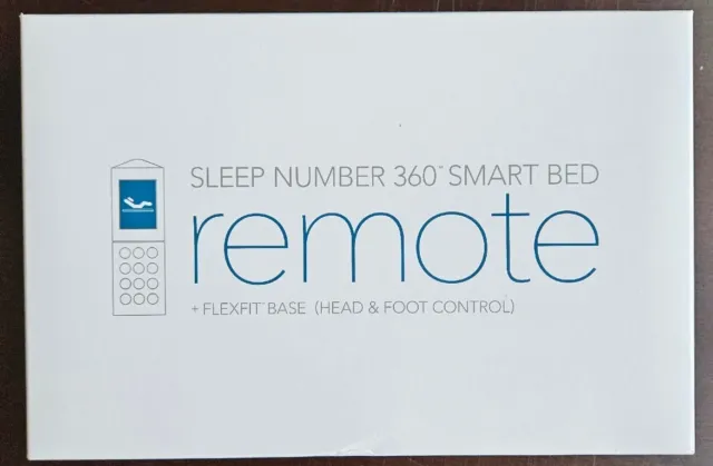 Número de sueño remoto para 360 cama inteligente control remoto FlexFit base 122601 nuevo sellado