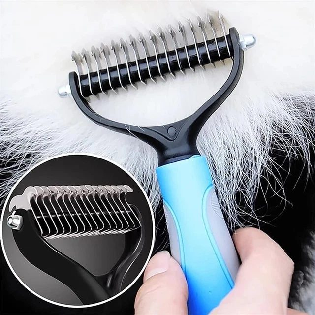 Undercoat Rake Pet Dog Cat Grooming Brush Long Haired Dematting Deshedding Tool