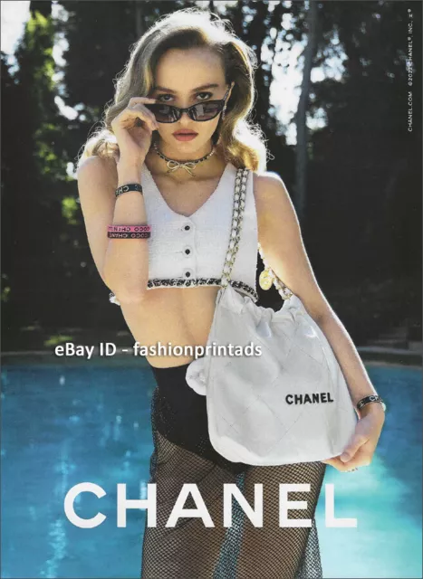 CHANEL on X: Scenes with Lily-Rose Depp recall moments on the Riviera with  CHANEL jackets in lightweight tweed and visor-topped sunglasses.  Photographed by Karim Sadli. Now available in boutiques. #CHANELCruise # CHANEL See