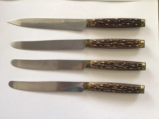 Couteau pradel vintage à manche en acier
