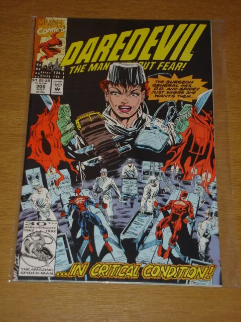 Daredevil #306 Marvel Comic Near Mint Condition July 1992