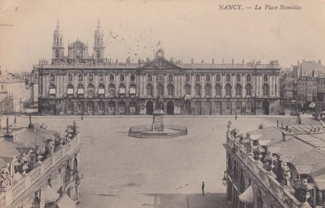 CPA 54 NANCY La Place Stanislas
