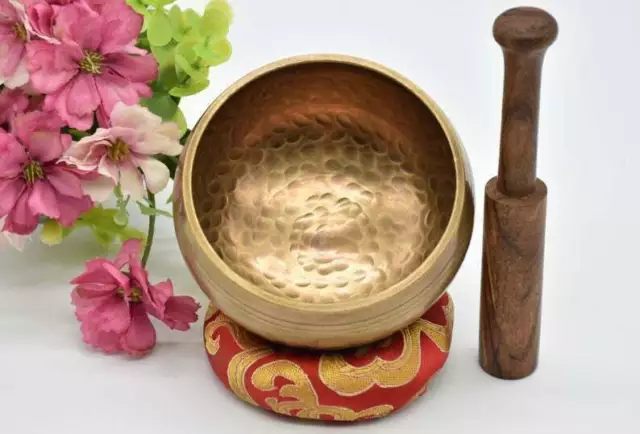 SET OF 4 Chakra Healing Tibetan Singing Bowl - Meditation Yoga From Nepal 3.5" 2