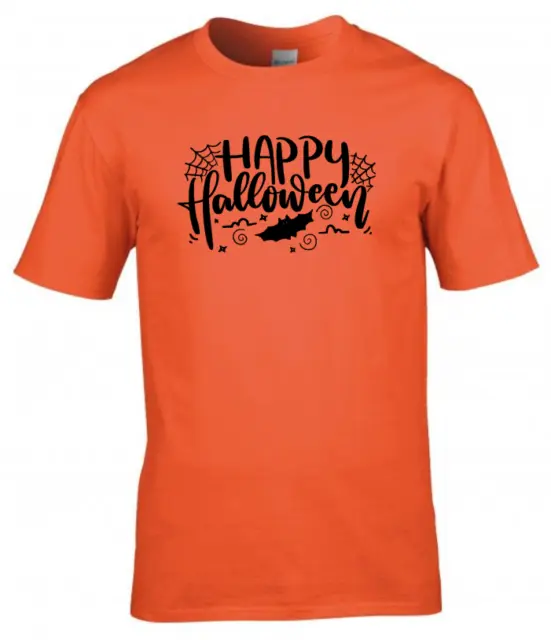 T-shirt Happy Halloween bambini Halloween bambini ragazzi ragazze maglietta top