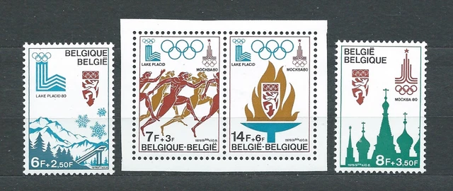BELGIË BELGIQUE - 1978 YT 1908 à 1911 - TIMBRES NEUFS** MNH LUXE