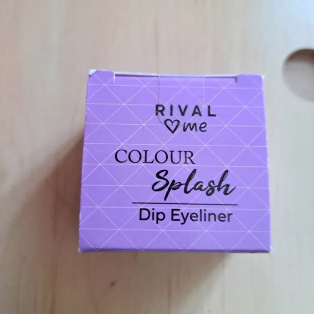 Rival me Colour Splash Dip Eyeliner im Neon Look Farbe 02 Lilac - NEU mit OVP