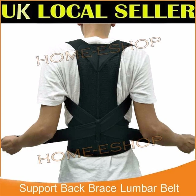 MEDICAL POSTURE CORRECTOR Upper Back Support Kyphosis Scoliosis
