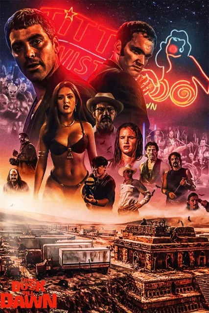 Horror Film From Dusk Till Dawn Tarantino Movie Art Home Decor - POSTER 20x30