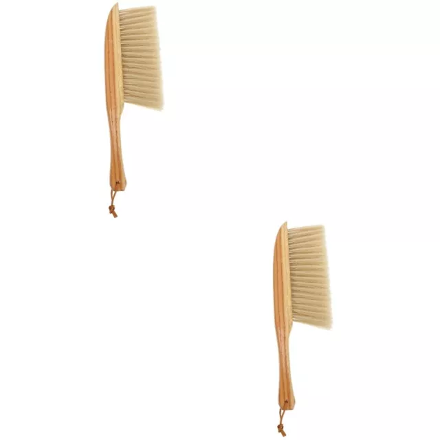 2 Pc Cleaning Duster Brush for Bed Mini Broom Fireplace Car