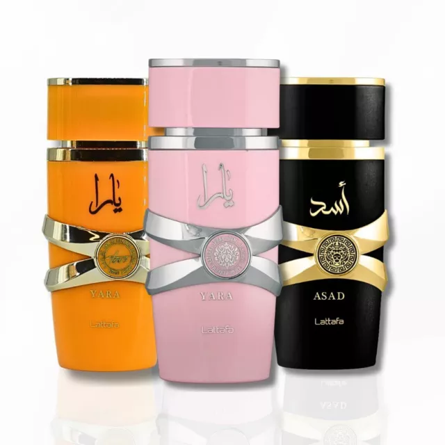 Lattafa Asad by Lattafa 3.4 EDP Perfume Cologne Unisex New in Box 4 Colors