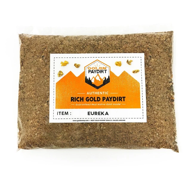 Eureka Panning Pay Dirt Bag – Gold Prospecting Concentrate