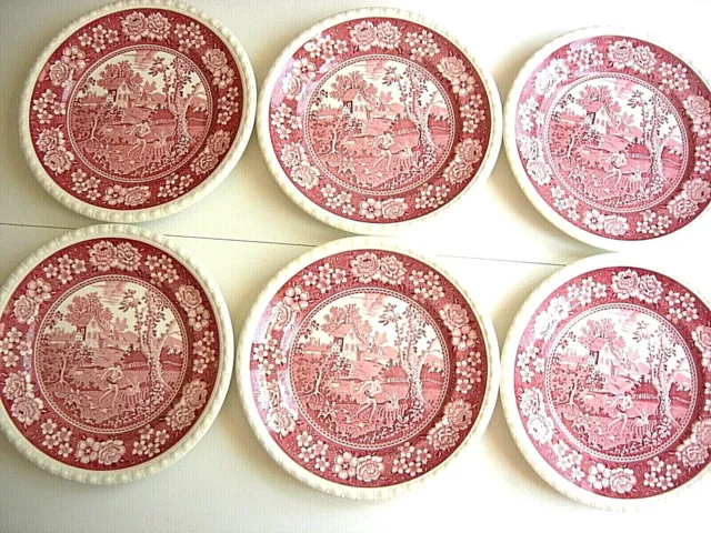 6 Assiettes Plates 26 Cm  Villeroy Boch Rusticana