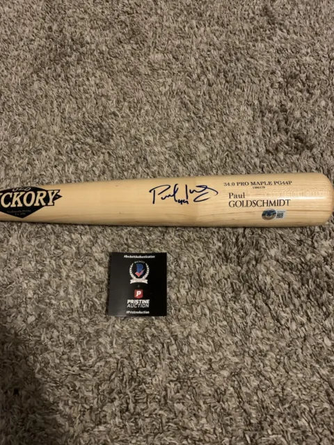 Paul Goldschmidt Signed Hickory Bat W/COA!