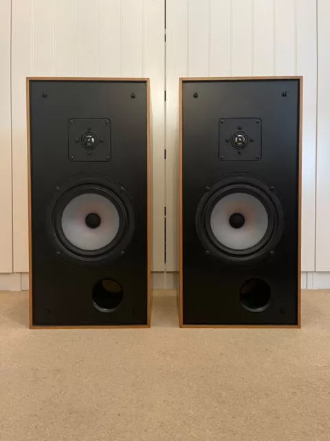 ROGERS LS7T SPEAKERS Matched Pair Teak Stunning. Collect Clun