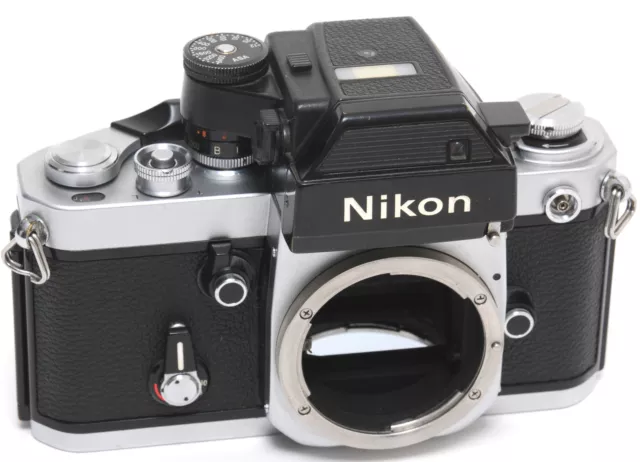 Nikon F2 camera body Photomic  Shutter works, Prism is NOTTESTED