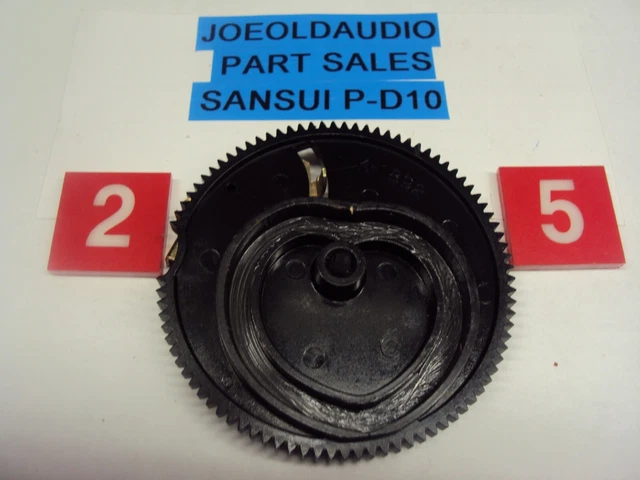 TOCADISCOS SANSUI P-D10 engranaje de cámara P