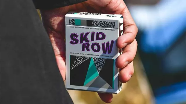 Limited Edition Skid Row Playing Cards by Toomas Pintson, Highly Collectable