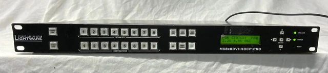 Visual Engineering Lightware Mx8x8DVI Switch 8 Input/Output HD