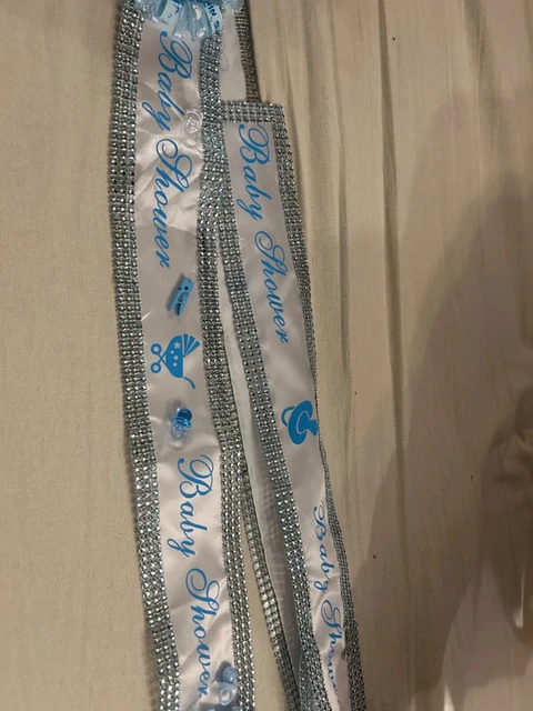 Blue Mommy To Be Sash "Baby Shower"