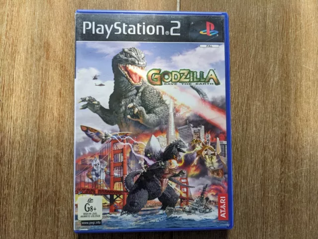 GODZILLA SAVE THE EARTH PLAYSTATION 2 PS2 PS 2