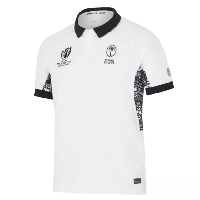 Fiji Rugby Shirt 2023 World Cup Home Away Men's Jersey Size: S-3XL 3