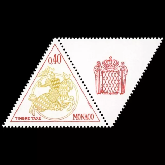 Timbre taxe de Monaco N° T 0068  Neuf **