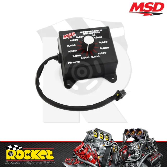 MSD RPM Module Selector 3000-5200rpm - MSD8670