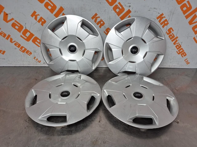 Evolution 16" Wheel Trims Hub Caps (Set Of 4) For Ford Transit MK6, MK7, MK8 (2000–2025)