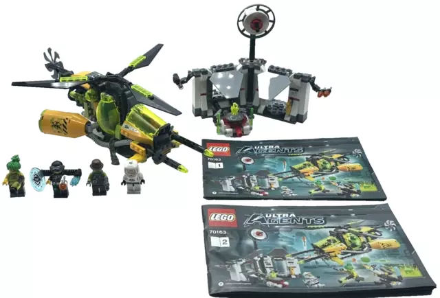 LEGO Ultra Agents 70163 Toxikitas Toxic Meltdown 2014 retirado con manuales