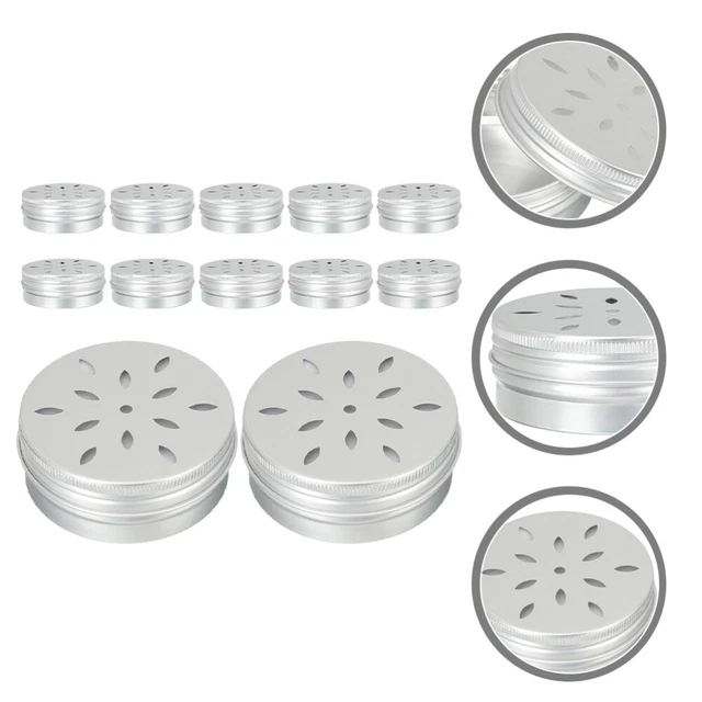 12 Pcs Metal Tins Cans Empty Box for Scent Training Dog Food