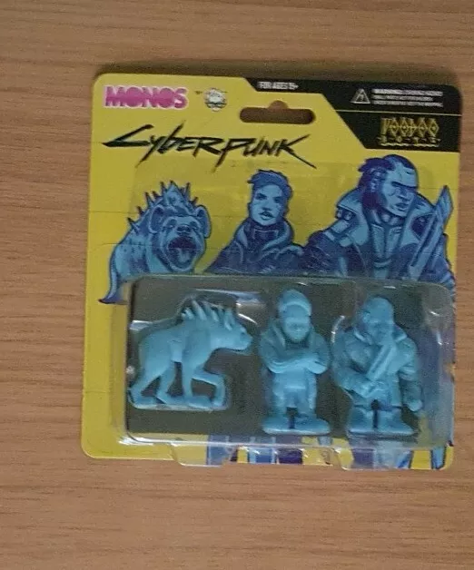 Cyberpunk 2077 - Monos Mini Figure 3PK (Voodoo Boys Set) /Toys