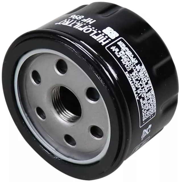 HiFlo Black Spin-On Oil Filter (HF896) 2