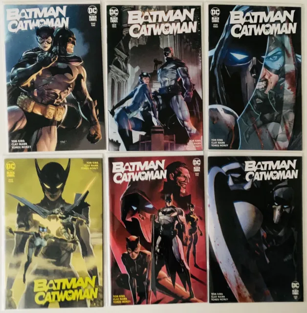 Batman/Catwoman #1-12, Special (2021) Full Run,  King, Mann, Dc, Black Label, Nm