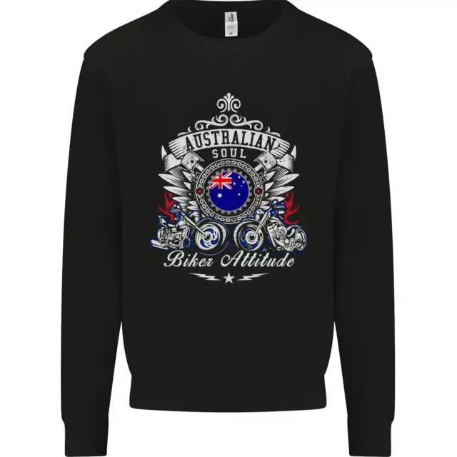 Felpa maglione Australian Biker Australia Motorcycle Bike