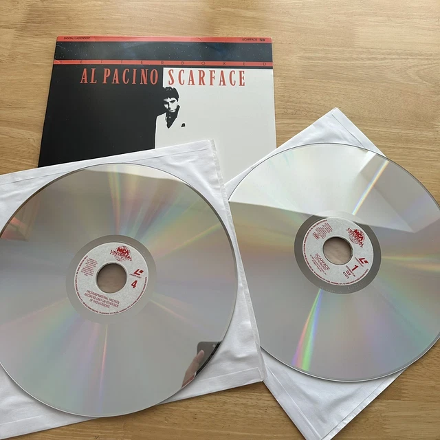 SCARFACE AL Pacino LaserDisc LD Widescreen NTSC £13.99 PicClick UK