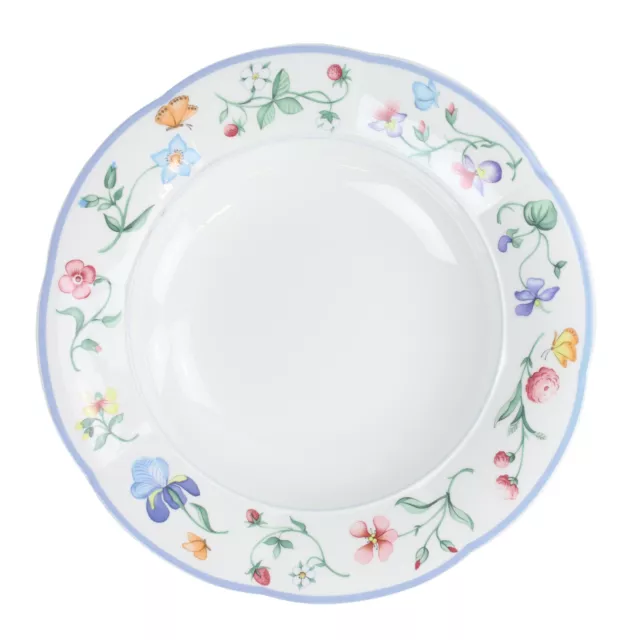 Villeroy & Boch Mariposa Bona China Floral Pattern Soup Cereal Bowl West Germany