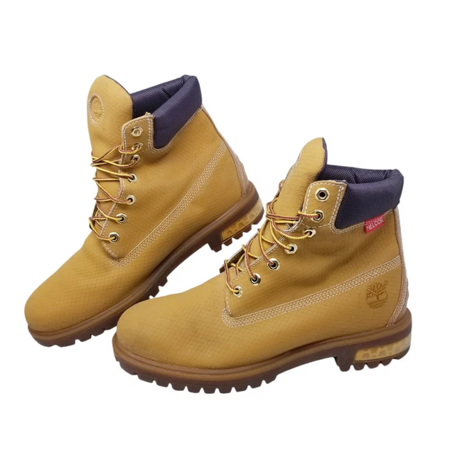 TIMBERLAND MENS HELCOR Wheat Lace Up Ankle Hiking Boots Size 10.5 M