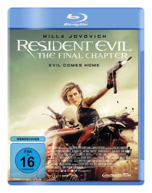 Resident Evil: The Final Chapter [Blu-ray] (Blu-ray) Jovovich Milla Larter Ali