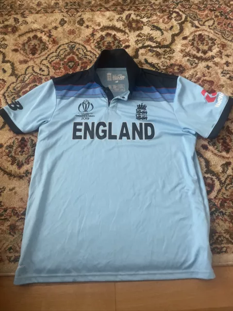 New Balance 2019/20 England Cricket World Cup Champions Shirt