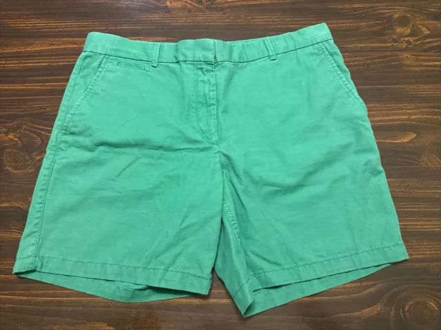 Khakis by Gap Boyfriend Roll up Shorts size 10R Women Green